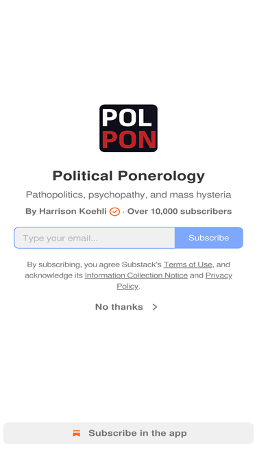 ponerology.substack.com
