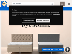'sova.se' screenshot