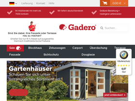 'gadero.de' screenshot