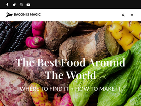 'baconismagic.ca' screenshot