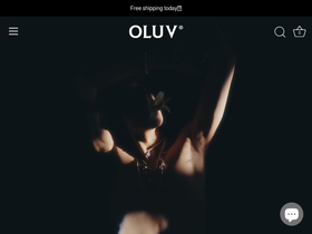 oluv.shop homepage screenshot
