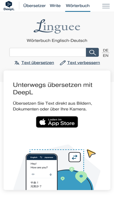 Dictionary Linguee by DeepL GmbH