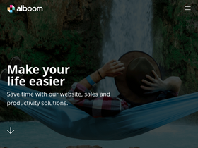 'alboompro.com' screenshot
