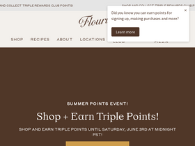 Flourist website screenshot