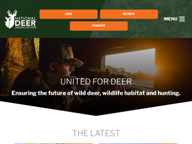 'deerassociation.com' screenshot