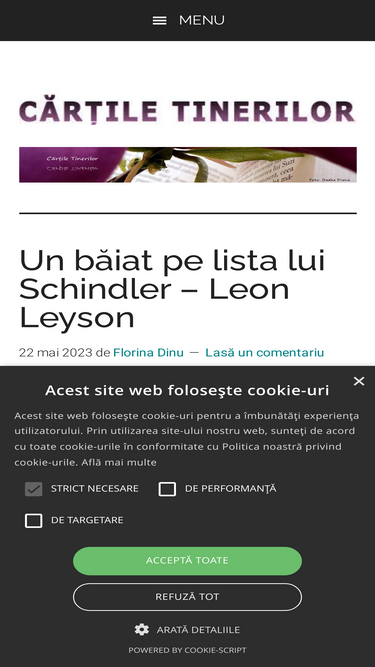 cartiletinerilor.com