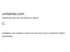 'umitaktas.com' screenshot