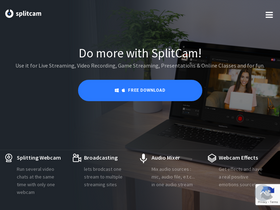 'splitcam.com' screenshot