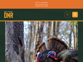 'wvdnr.gov' screenshot