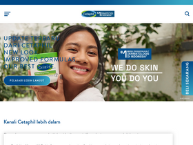 'cetaphil.co.id' screenshot