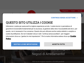 'negozidiarredamento.it' screenshot