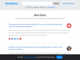 'botostore.com' screenshot
