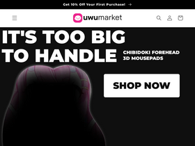 'uwumarket.us' screenshot