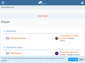'eishockeyforum.at' screenshot