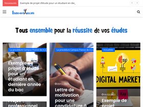 'etudes-en-france.info' screenshot