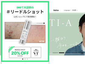 'vtcosmetics.jp' screenshot