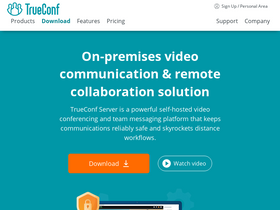 'trueconf.com' screenshot