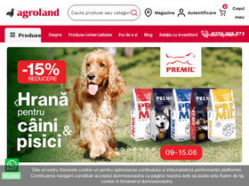 'agroland.ro' screenshot