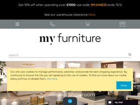'my-furniture.com' screenshot
