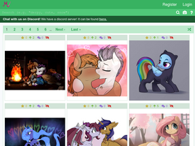 'manebooru.art' screenshot