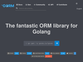 'gorm.io' screenshot