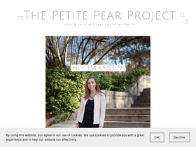 'thepetitepearproject.com' screenshot