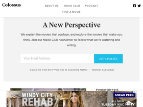 'filmcolossus.com' screenshot