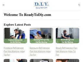 'readytodiy.com' screenshot
