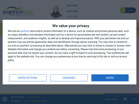 'shannonside.ie' screenshot