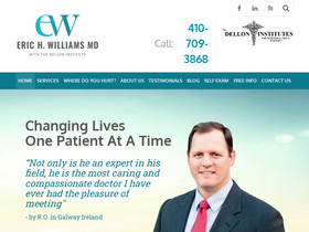 'baltimoreperipheralnervepain.com' screenshot