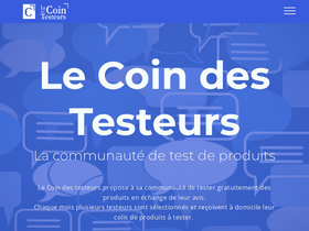 'lecoindestesteurs.fr' screenshot