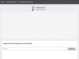 'address001.com' screenshot