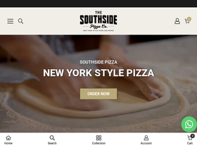 southsidepizzahk.com homepage screenshot