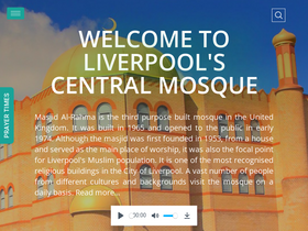'liverpoolmuslimsociety.org.uk' screenshot