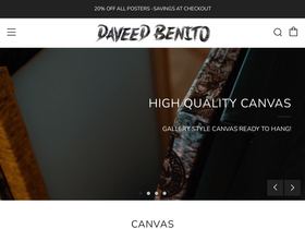 daveedbenito.com homepage screenshot