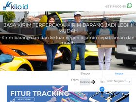 'kilo.id' screenshot