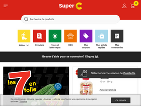 'superc.ca' screenshot