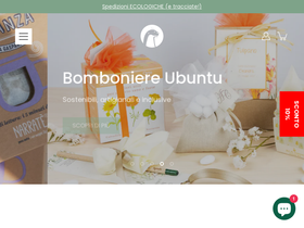 UbuntuPack homepage screenshot