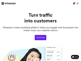 'wisepops.com' screenshot