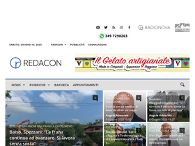 'redacon.it' screenshot