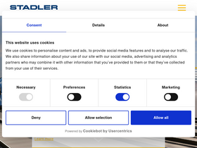 'stadlerrail.com' screenshot
