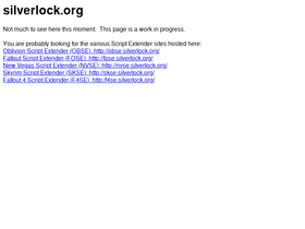 'f4se.silverlock.org' screenshot