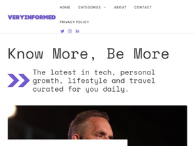 'veryinformed.com' screenshot