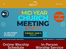 'alfredstreet.org' screenshot