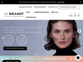 'drbrandtskincare.com' screenshot