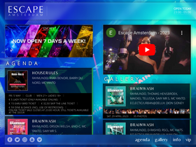 'escape.nl' screenshot