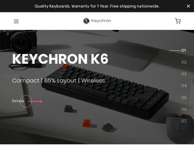 'keychron.in' screenshot