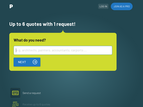 'procompare.co.za' screenshot