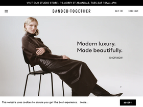banded-together.com homepage screenshot