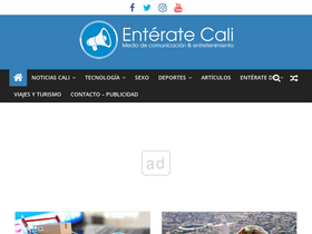 'enteratecali.net' screenshot